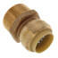 3/4" Push Fit x 1" Male Reducing Adapter (Lead Free)
