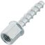 3/8" Vertical Rod Hanger for Concrete, 1/4" x 1-5/8" (Box of 25)