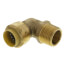 1/2" Push Fit x MNPT 90° Elbow (Lead Free)
