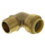 3/4" Push Fit x MNPT 90° Elbow (Lead Free)