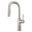 Montay 1-Handle Pull-Down Bar/Prep Kitchen Faucet (Stainless Steel), GT572-MTS