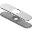 Raya or Neera Pulldown Kitchen Faucet Deckplate (Stainless Steel), 961-201S