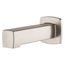 Squared Non-Diverting Tub Spout in PVD (Brushed Nickel), 920-247J