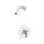 Pfirst Series 1-Handle Shower, Trim Only Less Showerhead (Polished Chrome), R89-0600