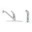 Pfirst Series 1-Handle Kitchen Faucet w/ Side Spray (Polished Chrome), J134-444C