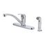 Pfirst Series 1-Handle Kitchen Faucet w/ Side Spray (Polished Chrome), G134-7000