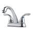 Pfirst Series 2-Handle 4" Centerset Bathroom Faucet (Polished Chrome), LJ148-700C
