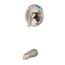 Pfirst Series 1-Handle Tub Trim (Brushed Nickel), R89-010K