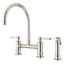 Port Haven 2-Handle Kitchen Faucet with Side Spray (Polished Nickel), LG31-TDD