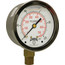 4" Stainless Steel Dual Scale Liquid Filled Gauge, 1/4" Bottom (0-60 PSI)