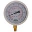 4" Stainless Steel Dual Scale Liquid Filled Gauge, 1/4" Bottom (30"Hg-0-150 PSI)