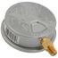 4" Stainless Steel Dual Scale Liquid Filled Gauge, 1/4" Bottom (0-30 PSI)
