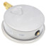 4" Stainless Steel Dual Scale Liquid Filled Gauge, 1/4" Bottom, Lead Free (0-160 PSI)