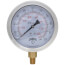 4" Stainless Steel Liquid Filled Pressure Gauge (0-200 PSI)