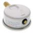 2-1/2" Stainless Steel Liquid Filled Gauge, 1/4" Bottom NPT w/ Brass Internals (30"Hg-0-100 PSI)