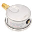 2-1/2" Stainless Steel Liquid Filled Gauge, 1/4" Bottom NPT w/ Brass Internals (30"Hg-0-30 PSI)
