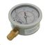 2-1/2" Stainless Steel Liquid Filled Gauge, 1/4" Bottom NPT w/ Brass Internals (30" Hg Vac/kPa)