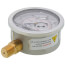 2-1/2" Stainless Steel Liquid Filled Gauge, 1/4" Bottom NPT w/ Brass Internals (0-60 PSI)