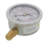 2-1/2" Stainless Steel Liquid Filled Gauge, 1/4" Bottom NPT w/ Brass Internals (0-160 PSI)