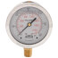 2-1/2" Stainless Steel Liquid Filled Gauge, 1/4" Bottom NPT w/ Brass Internals (0-300 PSI)