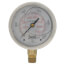 2-1/2" Stainless Steel Dual Scale Liquid Filled Gauge, 1/4" Bottom (0-10000 PSI)
