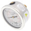 2-1/2" Stainless Steel Liquid Filled Gauge, 1/4" Back NPT w/ Brass Internals (30"Hg-0-100 PSI)