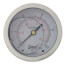 2-1/2" Stainless Steel Liquid Filled Gauge, 1/4" Back NPT w/ Brass Internals (0-15 PSI)