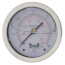 2-1/2" Stainless Steel Liquid Filled Gauge, 1/4" Back NPT w/ Brass Internals (0-30 PSI)