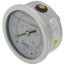 2-1/2" Stainless Steel Liquid Filled Gauge, 1/4" Back NPT w/ Brass Internals (0-60 PSI)