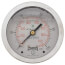 2-1/2" Stainless Steel Liquid Filled Gauge, 1/4" Back NPT, Lead Free (0-100 PSI)