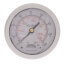 2-1/2" Stainless Steel Liquid Filled Gauge, 1/4" Back NPT w/ Brass Internals (0-160 PSI)