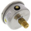 2-1/2" Stainless Steel Liquid Filled Gauge, 1/4" Back NPT w/ Brass Internals (0-300 PSI)
