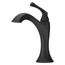 Rhen Single Control 4" Centerset Lavatory Faucet (Matte Black), LG42-RH2B
