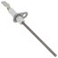 Flame Sensor w/ Ceramic Insulator, Single Rod, 3" Probe