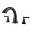 Saxton 2-Handle Complete Roman Tub Trim (Tuscan Bronze), RT6-5GLY