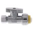 1/2" Push Fit x 3/8" Compression Straight Stop (Lead Free)