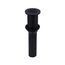 Grid Strainer No Overflow (Matte Black) 972-103B