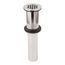 Grid Strainer No Overflow (Brushed Nickel) 972-103J