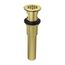 Grid Strainer with Overflow (Brushed Gold) 972-104BG
