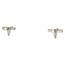 Tenet 2-Handle Cross handle Kit (Polished Nickel), HHL-049TNTD
