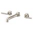 Tenet 2-Handle Wall Mount Bathroom Faucet (Polished Nickel), LG49-TNT2D