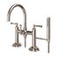 Tisbury Deck Mount 2-Handle Tub Filler w/ Hand Shower (Polished Nickel), LG6-2TBD