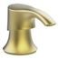 Pfister Transitional Round Soap Dispenser w/ SoloTilt (Brushed Gold), KSD-SRDBG