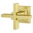 Verve Cross Robe Hook (Brushed Gold), BRH-VRV2BG