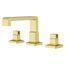 Verve 2-Handle 8" - 15" Widespread Bathroom Faucet without Handles with Ribbon Spout (Brushed Gold), LG49-VRV1BG