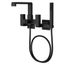 Verve Wall-mount Tub Filler w/ out Handles (Matte Black), LG6-3VRVB
