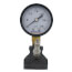 Gas Test Manifold Coupling w/ Pressure Gauge & Snifter Valve (0-30 PSI)