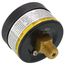 1-1/2" Liquid Filled Pressure Gauge w/ Center Back Mount (0-30 psi)