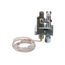 PG9 Series 750 Mv Generator & Pilot Burner, 90-Degree Right w/ Extra Base Fitting for LP Gas Application