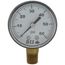 2" Lower Mount Pressure Gauge, ABS Brass Dry (0-60 psi)